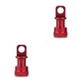 thumbnail image 2 of Greeniant Pedal de bicicleta plegable, hebilla de liberación rápida, marco Base de aleación de aluminio, adaptador de montaje, accesorio de repuesto Rojo 2piezas Greeniant CBP329827, 2 of 6