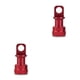 thumbnail image 3 of Greeniant Pedal de bicicleta plegable, hebilla de liberación rápida, marco Base de aleación de aluminio, adaptador de montaje, accesorio de repuesto Rojo 2piezas Greeniant CBP329827, 3 of 6