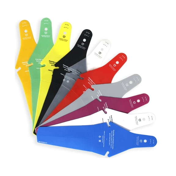 10Pcs Quickly Release Mud Guard Waterproofs Bicycles Mudguard Rear Mudguard Road Bike Quick Disassembly Bike Mudguard
