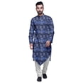 thumbnail image 1 of Atasi Kurta à Manches Longues de Designer pour Garçons, Kurta Décontractée Imprimée en Coton Flex, 1 of 1