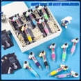 thumbnail image 4 of Juego de 24 bolígrafos multicolores 4 en 1 Sayglossy Space Astronaut, 4 of 6