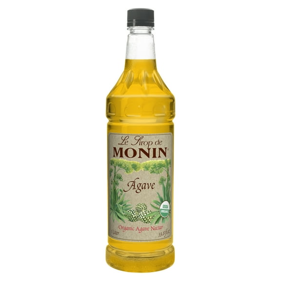 Monin Agave Nectar Syrup, 1 Liter -- 4 per Case.