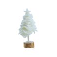 thumbnail image 1 of Bearachild Adorno para árbol de Navidad, adorno de de tamaño pequeño para el hogar, decoración de tela de fieltro, decoraciones para festivales, Kits de decoración para fiestas Blanco Bearachild HA070750-02, 1 of 6