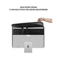 thumbnail image 5 of Computer Housse de Protection pour Moniteur Doublure Douce avec Poche Arrière Compatible pour Écran Imac 24 Pouces Gris Argenté, 5 of 5