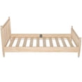 thumbnail image 3 of Cama de madera DUDUK individual con cabecera Moderna, 3 of 5