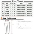 thumbnail image 3 of Generic by Generic Women's Plus Size Linen Cropped Capri Pants, High Waist, Solid, with Pockets, Brown, 1, 3 of 5