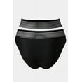 thumbnail image 5 of Attraco Women Sexy Bikini Briefs Solid Bottom Hollow Mesh Bikini Tankini Panties, 5 of 6