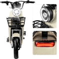 thumbnail image 4 of Bicicleta Eléctrica BIZMO con Luz Led 50 Km/h 3 Velocidades Beige, 4 of 6