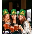 thumbnail image 3 of PMU St. Patrick's Day Headwear Decorations and Party Supplies - Plastic Top Hat with Shamrock - Irish Costume, Party Accessory (1/pkg) Pkg/1, 3 of 6