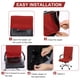 thumbnail image 2 of Funda de Silla de Oficina PiccoCasa Extensible Desmontable Con Cierres rojo medio, 2 of 11