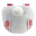 thumbnail image 2 of White Bunny Basket, 2 of 3