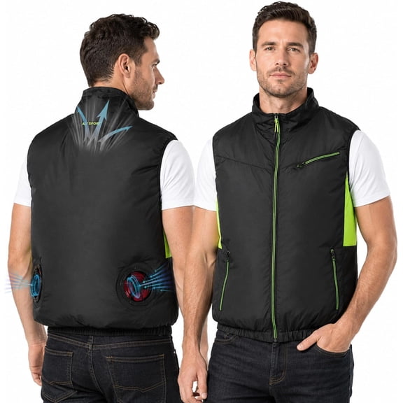 Japanese Air Conditioned Jacket, Cooling Fan Vests for Hot Weather Men & Women Outdoor