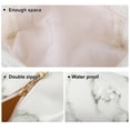 thumbnail image 4 of Unique Bargains 1 Pcs Makeup Bag Cosmetic Travel Bag Waterproof PU Leather Case Makeup Bag for Women S Size White, 4 of 6