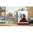 thumbnail image 2 of Ahgly Company Machine Washable Indoor Rectangle Contemporary Crimson Red Area Rugs, 7' x 10', 2 of 7
