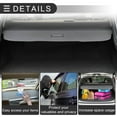 thumbnail image 4 of Retractable Cargo Cover for Kia Sportage 2017-2020 Rear Luggage Security Shield Shade Gloss Black, 4 of 7