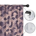 thumbnail image 4 of Blackout Kids Curtains,Purple and Pink Leopard Pattern Childrens Insulated Curtains Set Of 2,Bedroom Essentials,Toddler Room Decor 42"x54", 4 of 5