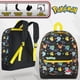 thumbnail image 3 of Mochila escolar Pokemon Kids Pikachu Eevee Pokeball negra, 3 of 7