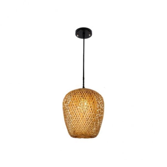 2x Pantallas De Lámpara ambú Luz Colgante Lámpara De Techo Decoración Yinane Candelabro