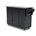 thumbnail image 5 of Homestyles Create-a-Cart Wood Kitchen Cart in Black, 5 of 5