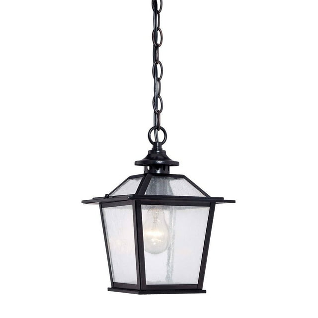 homeroots lighting 398031 Salem 1-Light Matte Black Hanging Light