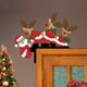 thumbnail image 2 of Xihbxyly Pegatina de Papá Noel para Puerta, Decoración Navideña con Reno y Diseño de Muñeco de Nieve, Fácil de Aplicar, Decoración Temporal, para Fiestas y Uso En El Hogar, Idea de Regalo Perfecta, 1, 2 of 6