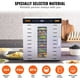 thumbnail image 5 of VEVOR Máquina deshidratadora de alimentos, 10 bandejas de acero inoxidable, secador de alimentos electrico de 1000 W con temporizador digital ajustable y temperatura para cecina, hierbas, carne, 5 of 9