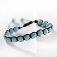 thumbnail image 2 of GKNET Fashion Natural Stone 8mm Gemstone Beads Women Men Bracelets Charm Delicate Jewelry Gift-Turquoise, 2 of 6