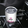thumbnail image 6 of 20oz Wife Nutrition Fact Tumbler - Gift for Wife from Husband - Christmas, Mothers Day, Valentines, Birthday Gift Idea for Wife - I''m Not Spoiled My Husband Just Love Me - Stainless Steel, 6 of 6