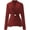 A-red, variant on Women's Blazers Belted Jacket Long Sleeve Work Office Wrap Suit Jackets