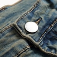 thumbnail image 5 of IROINNID Men's Casual Destroyed Jeans Elastic Comfy Denim Shorts, 5 of 8