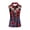 USA Flag Daisy Print, variant on Whosucclay Palm Tree Island Print Golf Athletic Vest for Female Comfort Casual Quick Dry Women's Sleeveless Golf Shirts XS - 2XL