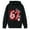 Swt 176# Black, variant on WAYUTE Girls Sweatshirts Cozy Pullover Hoodie Soft Comfort Long Sleeve Sweatshirt with Pocket for Casual Wear and Outdoor Activities