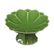 thumbnail image 2 of Plato de cerámica con base en forma de loto, elegante soporte para frutas y verduras, frutero verde, 2 of 9
