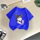 thumbnail image 3 of Bonita camiseta de verano de la marca de moda Sanrio Kulomi para niños, camiseta de dibujos animados para niñas, camiseta básica informal de manga corta para bebés y niños, 3 of 5