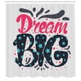 thumbnail image 3 of Ambesonne Dream Shower Curtain, Message of Inspiration Stars, 69"Wx75"L, Multicolor, 3 of 3
