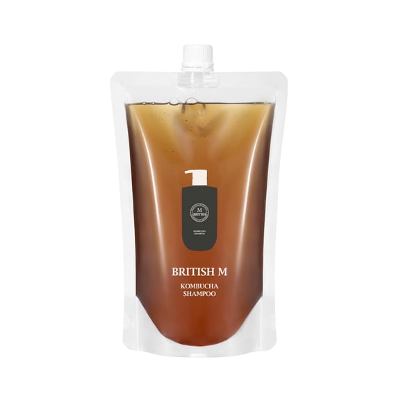 Champú BRITISH M Kombucha 750ml (25.36fl.oz) | Champú Vegano (25.36 fl.oz (Recambio))