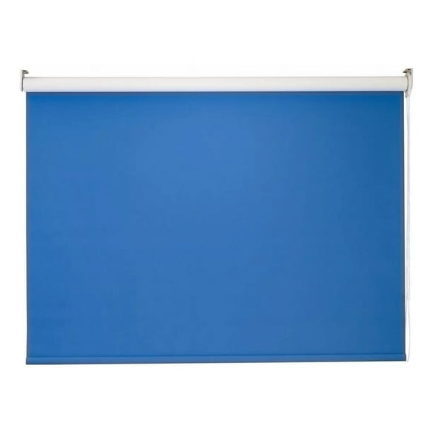 DecoKing Persiana para Ventana Enrollable Horizontal Blackout 160cm ancho x 180cm alto Blue