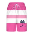 thumbnail image 4 of Pantalones Cortos Casuales para Hombre Imprimir con Bolsillos Pantalones de Playa de Cintura Elástica, Pantalones Cortos de Cintura Elástica para Hombre, 4 of 5
