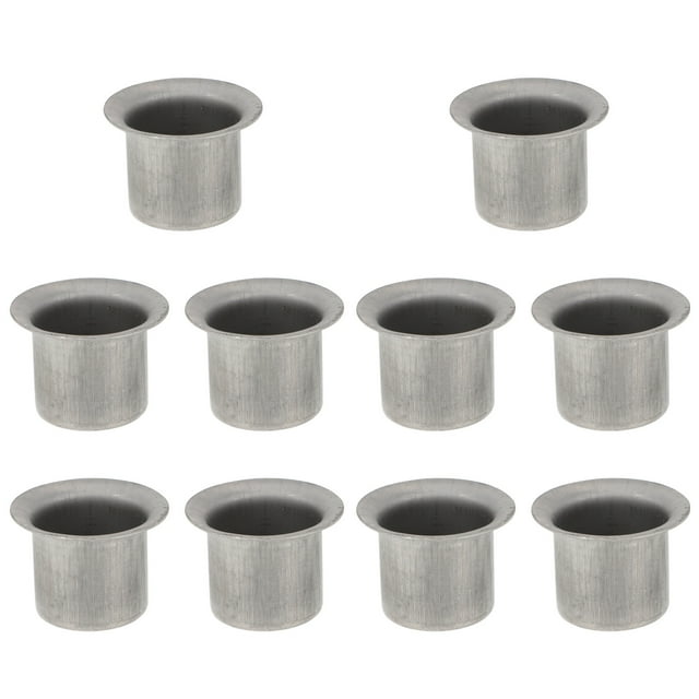 unbranded 10Ud Soportes De Velas De Hierro Plata Sencillos Y Duraderos Para Manualidades
