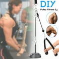 Fitness DIY Pulley Cable Machine Attachment System Loading Pin Lifting