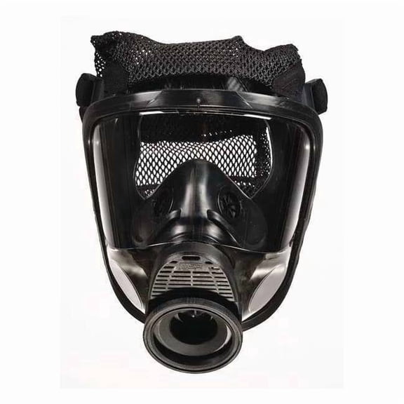 Msa Safety Full Face Respirator,S,Black 10083797