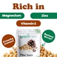 thumbnail image 6 of Dry Roasted Pine Nuts with Himalayan Salt, 4 Pounds – Oven Roasted, Lightly Salted, No Oil Added, Perfect for Cooking, Baking and Snacking, Vegan, Kosher, Bulk - Food to Live, 6 of 8