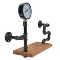 thumbnail image 3 of Hanging Storage Rack, Wrought Iron Wall Shelf Retro  for Bathroom, 3 of 8
