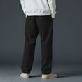 thumbnail image 4 of GINGTTO Men's Baggy Sweatpants French Terry Jogger Adjustable Cuffs Athletic Pants, 4 of 7