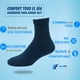 thumbnail image 3 of Calcetines para hombre de vestir. Hechos de algodón. Acolchados corto colores surtidos 6 pares, 3 of 6