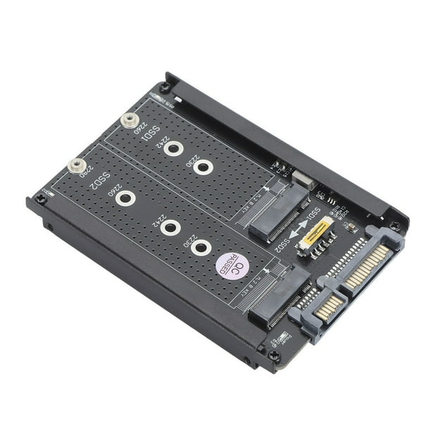 Convertidor SSD NGFF A UNA TARJETA 3.0 DE 2.5 PULGADAS, 6GBPS ESTABILIDAD III PCB PCB Iron Dual Ngff B M Key M.2 Tarjeta SSD PARA 2230 2242 2260 2280