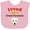 AD-Pink, variant on Inktastic Great Pyrenees Dog Boys or Girls Baby Bib