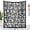 Cozy Animals, variant on Adult DIY Coloring Blanket Kit with 24 Acrylic Markers, 50x60 Art Throw,Cartoon Doodle Crowd
