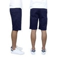 thumbnail image 2 of Mens 5-Pockets Flex Stretch Cotton Chino Shorts (2-Pack), 2 of 7