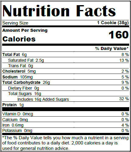 Freshness Guaranteed Frosted Sugar Cookies, Blue, Whole, 13.5 oz, 10 Count (Shelf-Stable)